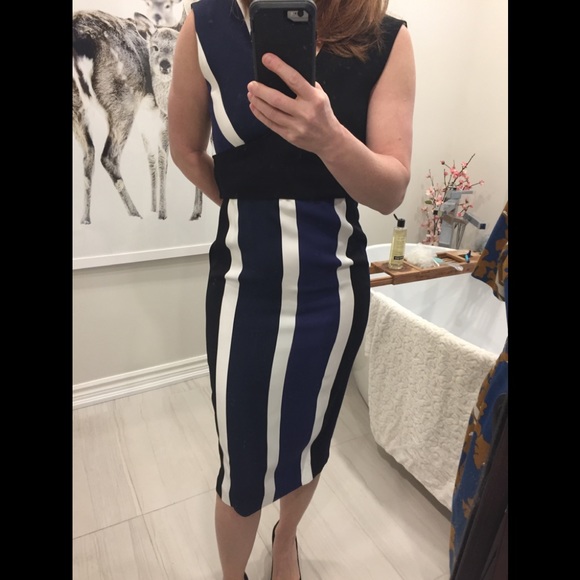 Sportmax by max mara striped dress. Made in Italy - Picture 2 of 4